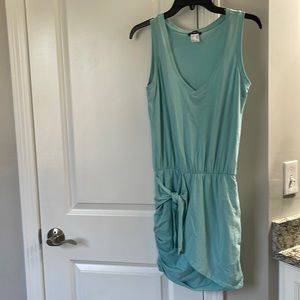 Venus tank dress with ruching